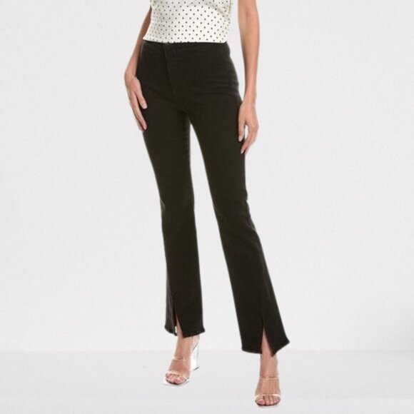 Rag & Bone High Rise Peyton Engineered Boot Cut Jeans Size 28 Black - Picture 1 of 13